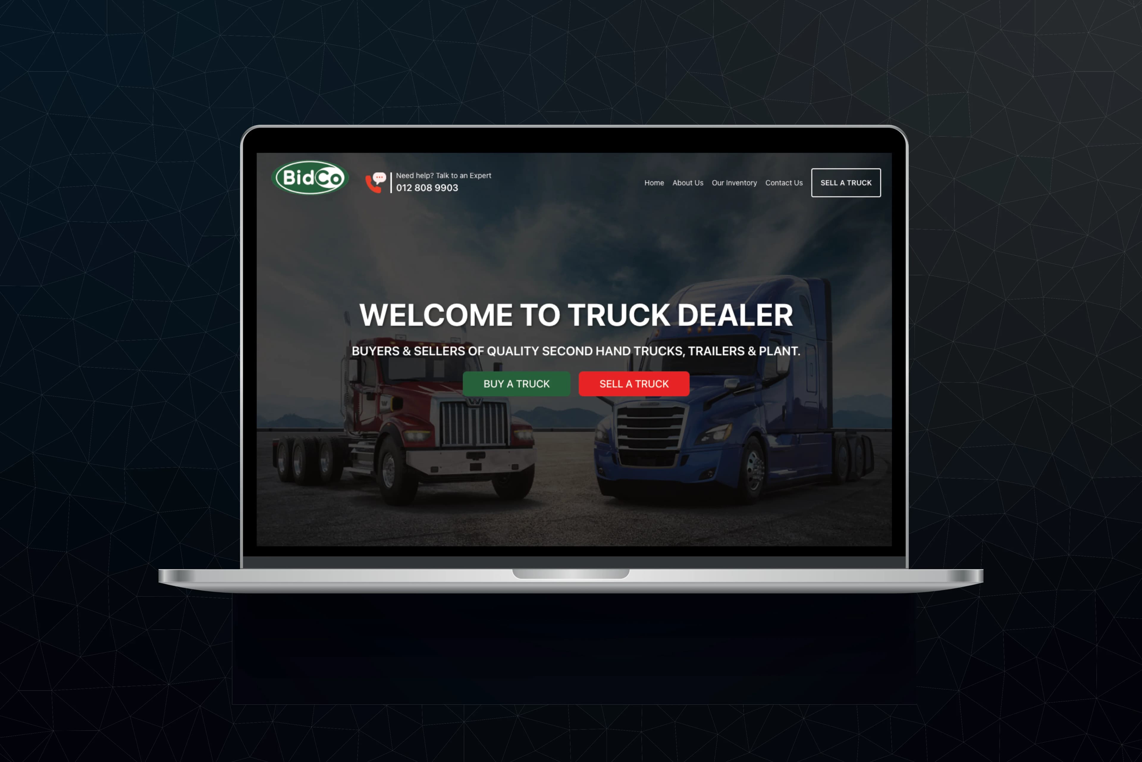 Bidco Trucks New Website